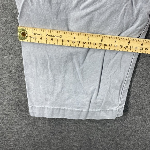 Dockers Pants Mens 36 Gray High Rise Smart 360 Tech Relaxed Cargo Workwear - Picture 7 of 13